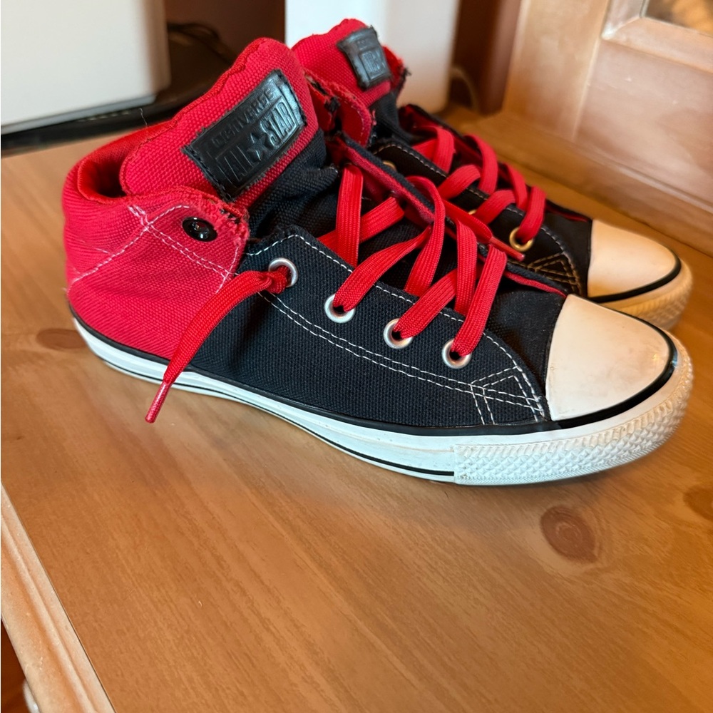 Converse Women’s Sneakers - Red and Black